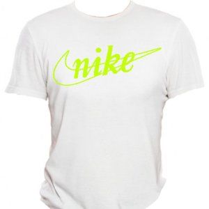 Nike Yellow Logo Tee